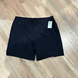 NWT- Zella Men’s Black Athletic Short - Size L